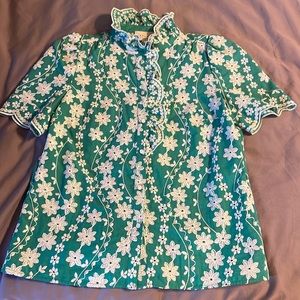 Sézane chemise dahlia shirt